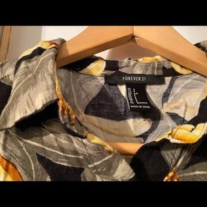Forever 21 button up shirt